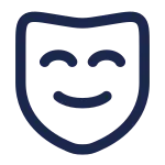 Mask Happly SVG Icon